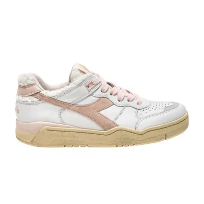 Pre-owned Diadora Wmns B.560 'cherie - Pink Cloud' | White | Women's Size 8