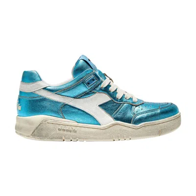 Pre-owned Diadora Wmns B.560 'metallic Pack - Heritage Blue' | Women's Size 10