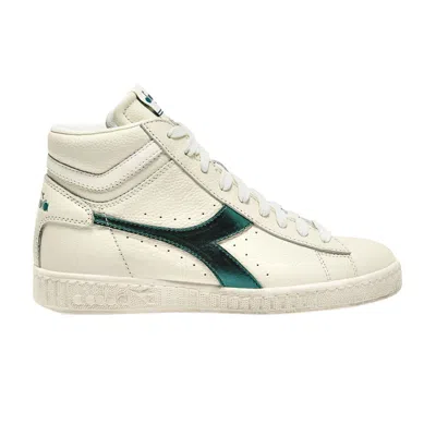 Pre-owned Diadora Wmns Game L High Waxed Metal 'spruce Green' | Cream | Women's Size 7 In White