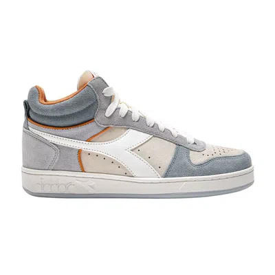 Pre-owned Diadora Wmns Magic Basket Demi Suede 'arctic Ice Whisper White' | Grey | Women's Size 6 In Gray