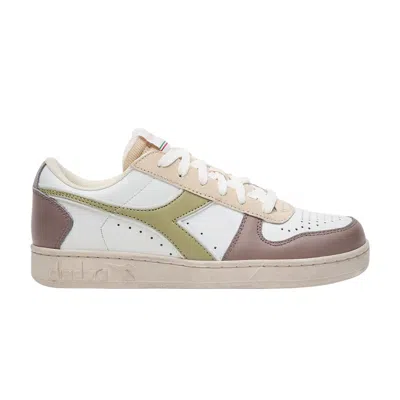 Pre-owned Diadora Wmns Magic Basket Low Icona 'white Antler'