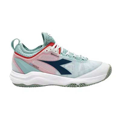 Pre-owned Diadora Wmns Speed Blushield Fly 4+ Ag 'white Surf Spray' | Women's Size 8