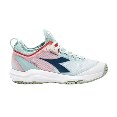 Pre-owned Diadora Wmns Speed Blushield Fly 4+ Clay 'white Surf Spray' | Women's Size 8