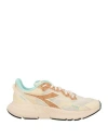 Diadora Woman Sneakers Beige Size 7 Textile Fibers In Beige