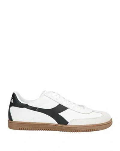 Diadora Woman Sneakers White Size 8 Leather