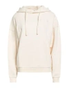 Diadora Woman Sweatshirt Beige Size S Cotton In Neutral