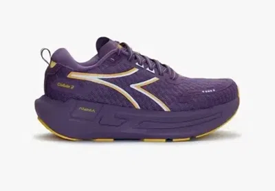 Diadora Women's Cellula 2 Running Shoe In Grape Jam /daffodil In Purple