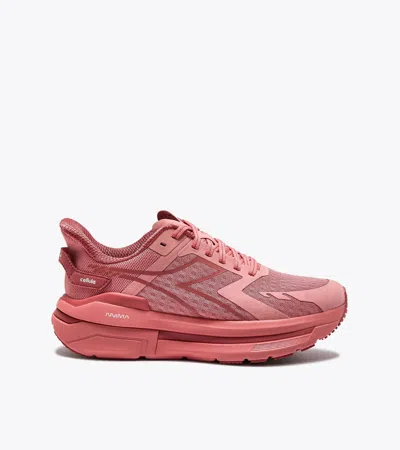 Diadora Women's Cellula Lighweight Running Shoes In Lobster Bisque Faded Rose In Red