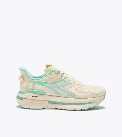 DIADORA WOMEN'S CELLULA RUNNING SHOES IN WHISPER WHITE CABBAGE