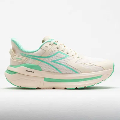 DIADORA WOMEN'S CELLULA RUNNING SHOES IN WHISPER WHITE/CABBAGE