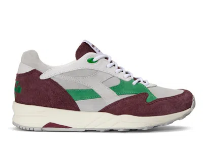 Pre-owned Diadora Women's  Eclipse Italia Radicchio Sneakers In White/sand