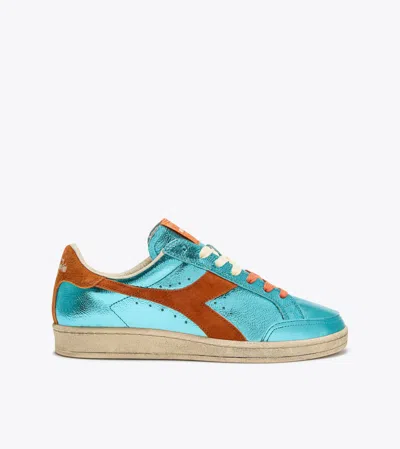 Diadora Women's Sneakers  Prestige 70 201.18227 Metal Used 54171 Curacao Blue