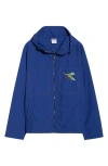 Diadora X Palmes Legacy Windbreaker Jacket In Blue