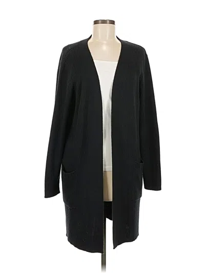 Pre-owned Dialogue Cardigan Sweater In Black