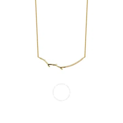 Diamanti Per Tutti Ladies Gold Supreme Necklace In Gold Tone