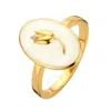 Diamanti Per Tutti Yellow Gold-plated Vanilla Ring