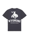 Diamond Cross Ranch Wyoming Classic Tee In Blue