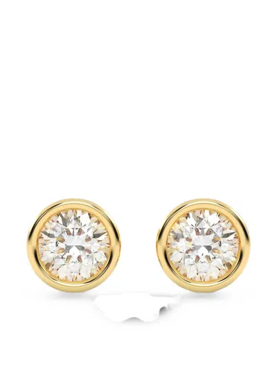 Diamond Essentials Diamond Earrings In Gold