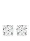 Diamond Essentials Diamond Earrings In Metallic