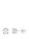 Diamond Essentials Diamond Earrings In Silver