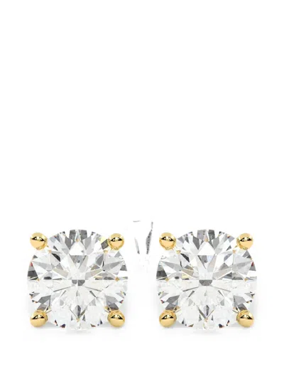 Diamond Essentials Diamond Earrings In Silver