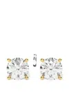 Diamond Essentials Diamond Earrings In Silver