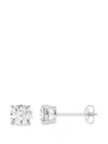 Diamond Essentials Diamond Earrings In Silver