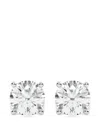 Diamond Essentials Diamond Earrings In Silver