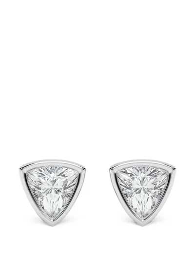 Diamond Essentials Diamond Earrings In White