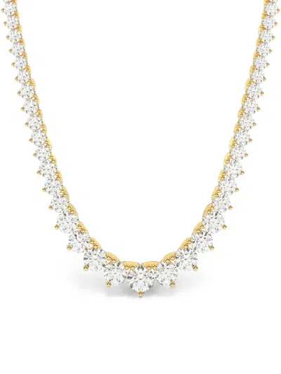 Diamond Essentials Diamond Graduated Necklace In Gold