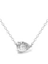 Diamond Essentials Diamond Necklace In Silver