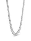 Diamond Essentials Diamond Necklace In Silver