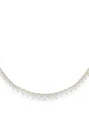 Diamond Essentials Diamond Necklace In Silver
