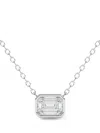 Diamond Essentials Diamond Necklace In Silver