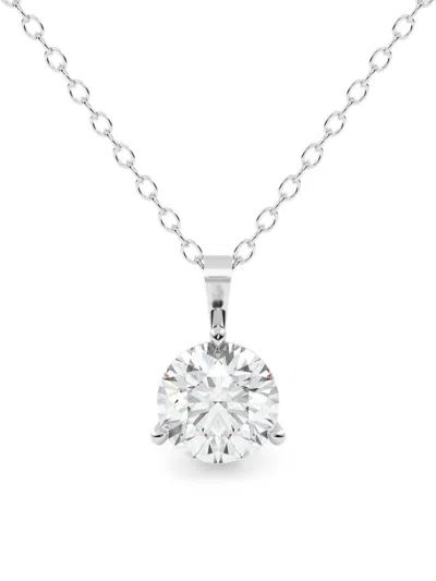 Diamond Essentials Diamond Solitaire Necklace In Gold