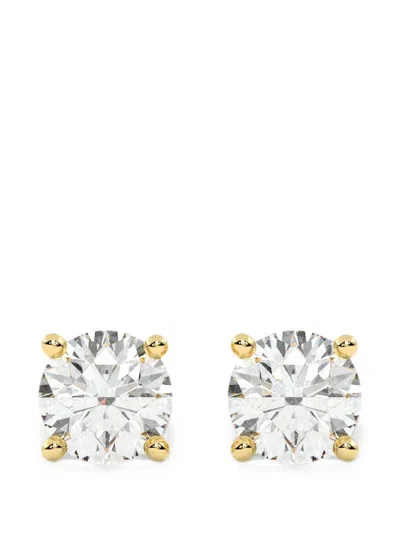 Diamond Essentials Diamond Stud Earrings In Gold