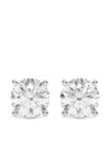 Diamond Essentials Diamond Stud Earrings In Metallic