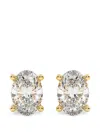 Diamond Essentials Diamond Stud Earrings In Silver