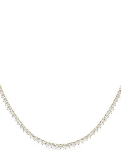 Diamond Essentials Diamond Tennis Necklace In Gold