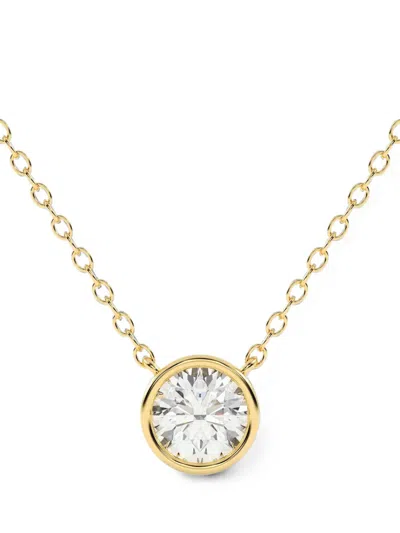Diamond Essentials Diamond-pendant Necklace In Gold