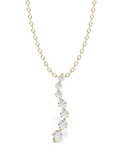 Diamond Essentials Journey Diamond Necklace In Gold