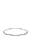 Diamond Essentials Lab-grown Diamond Bracelet In Silver