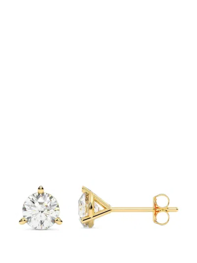 Diamond Essentials Lab-grown Diamond Earrings In Gold