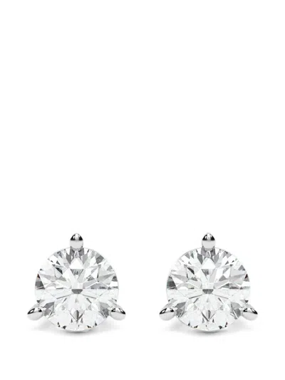Diamond Essentials Lab-grown Diamond Earrings In Gold