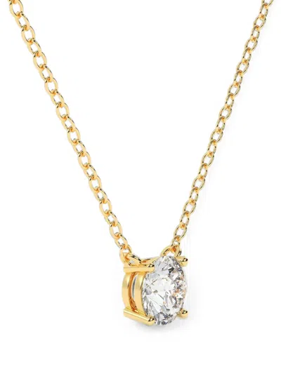 Diamond Essentials Lab-grown Diamond Necklace In Gold