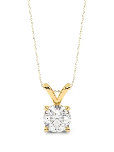 Diamond Essentials Lab-grown Diamond Necklace In Gold