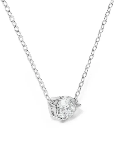 Diamond Essentials Lab-grown Diamond Necklace In Metallic