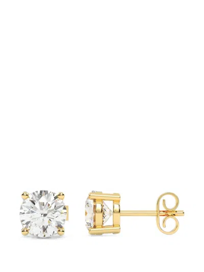 Diamond Essentials Laboratory-grown Diamond Earrings In Neutral