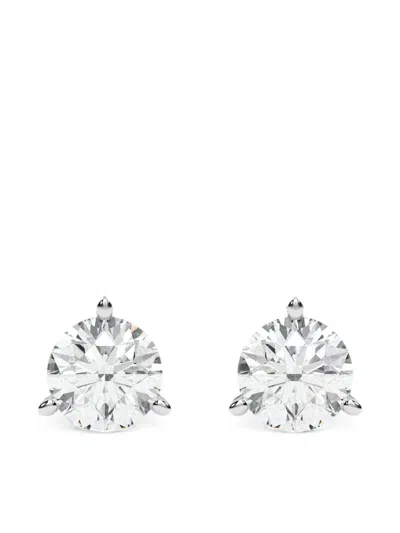 Diamond Essentials Laboratory-grown Diamond Stud Earrings In Gold