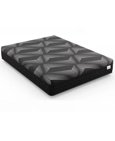 Diamond Mattress Matrix 11" Hybrid Copper Firm Tight Top Mattress, Queen In Transparent